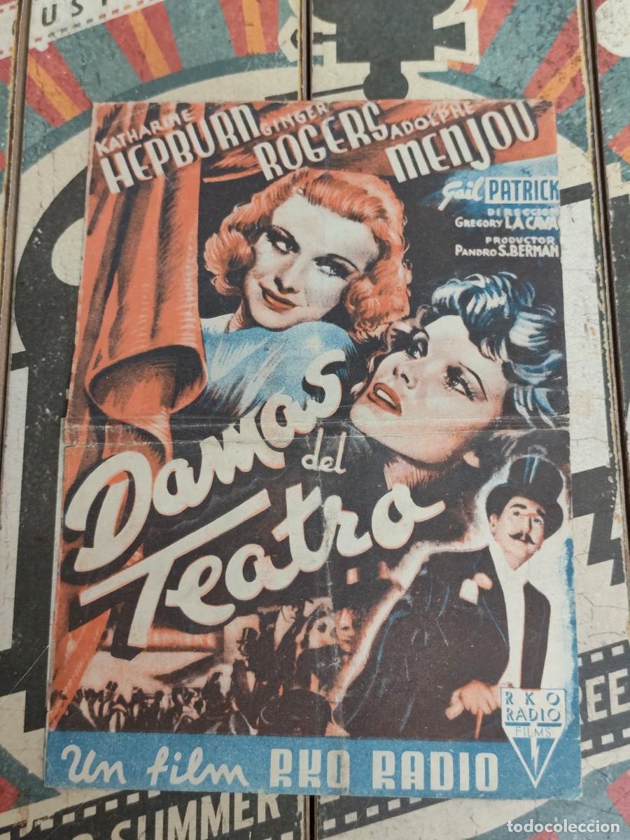 Cine: Damas del teatro doble con publicidad Sal&oacute;n Nacional Granada