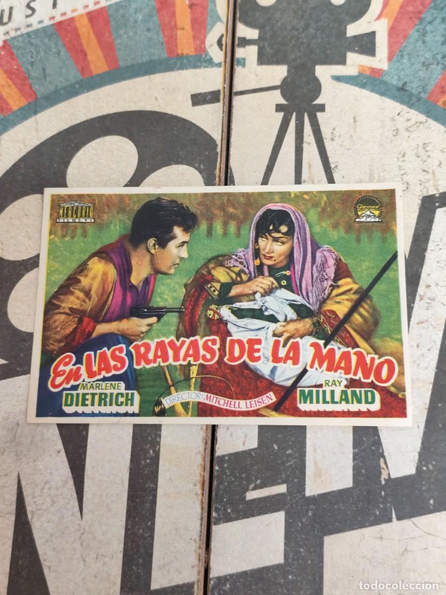 Cine: En las rayas de la mano con publicidad Casino La Bauma Castellbell y Vilar