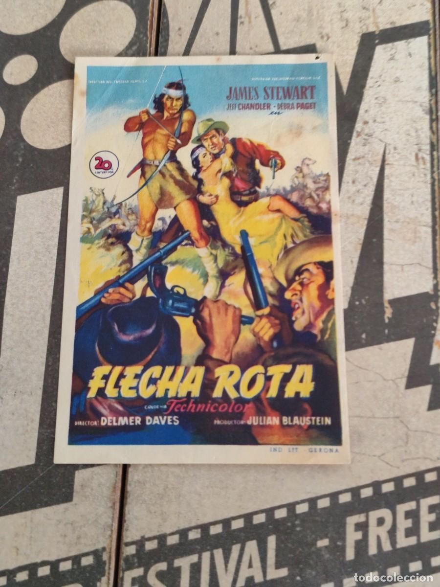 Cine: Flecha rota con publicidad Casino La Bauma Castellbell y Vilar
