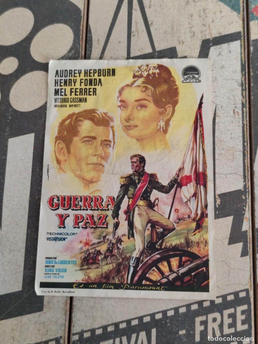 Cine: Guerra y Paz con publicidad Cines Alexandra, Arcadia y Atlanta Barcelona