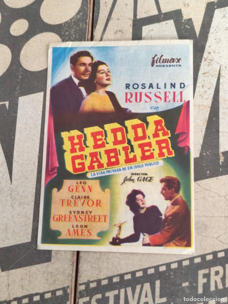 Cine: Hedda Gabler con publicidad Casino La Bauma Castellbell y Vilar