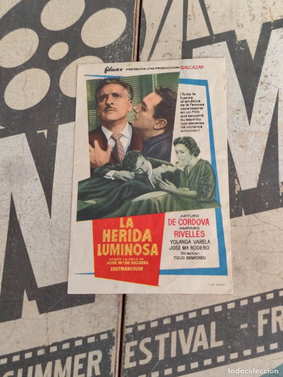 Cine: La herida luminosa con publicidad Casino La Bauma Castellbell y Vilar