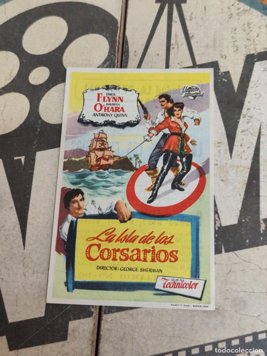 Cine: La isla de los corsarios con publicidad Sociedad La Principal
