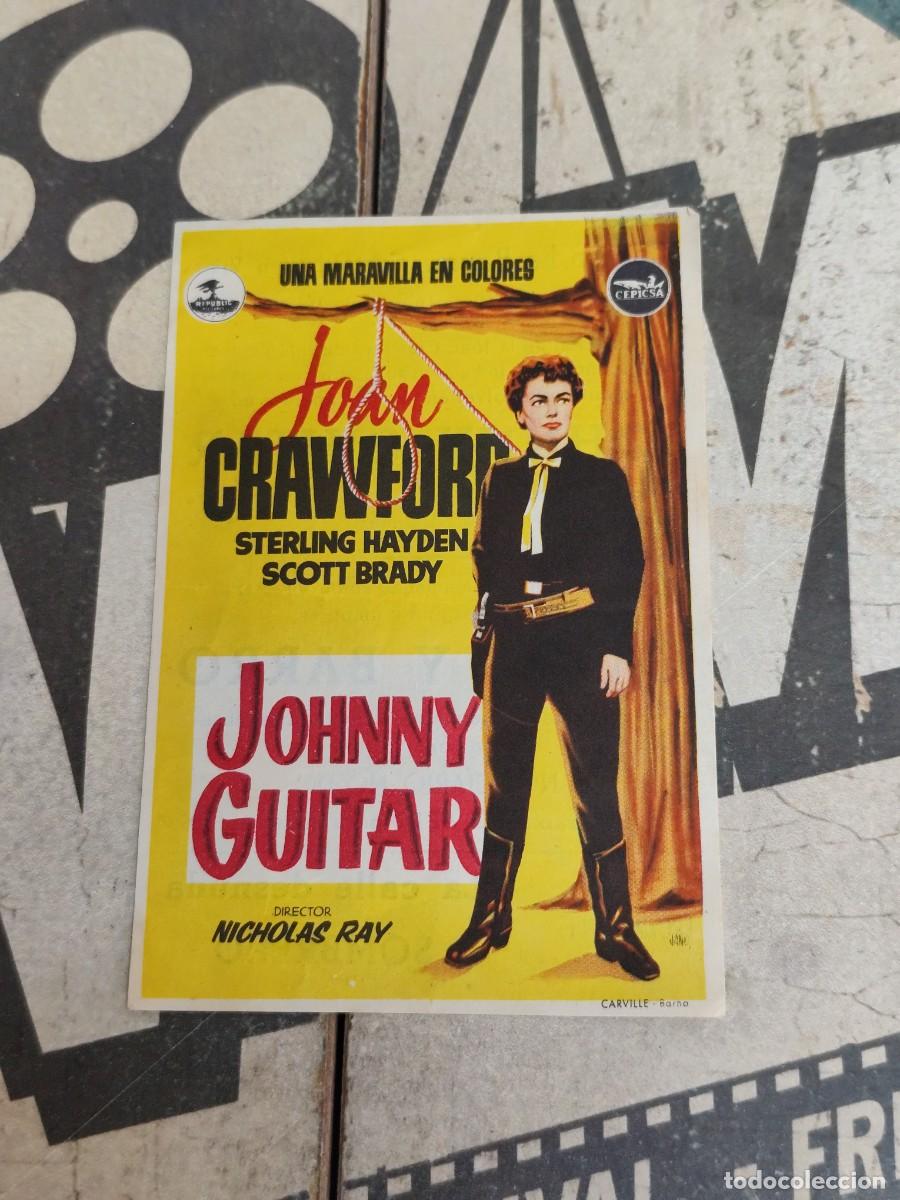 Cine: Johnny Guitar con publicidad Casino La Bauna Castellbell y Vilar