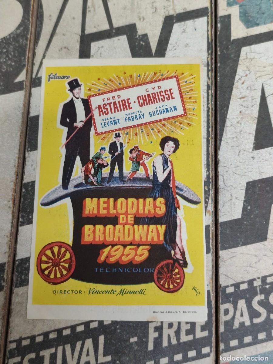Cine: Melodias de Broadway 1955 con publicidad Casino La Bauma Castellbell y Vilar