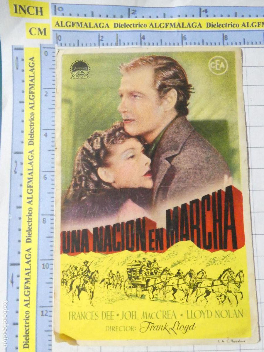 Cine: PROGRAMA MANO PELICULA UNA NACI&Oacute;N EN MARCHA. 378 - Foto 1