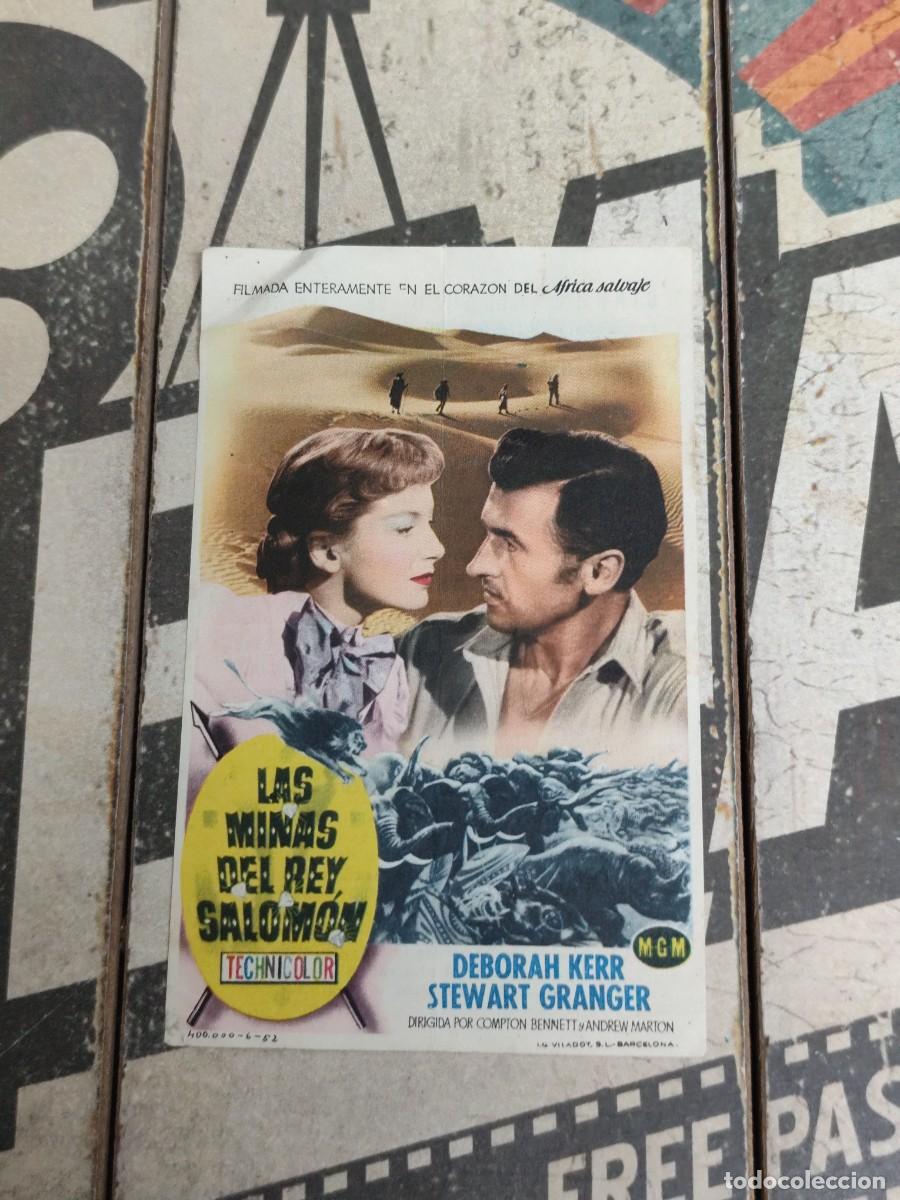 Cine: Las minas del rey Salom&oacute;n con publicidad Cinema Circulo de Capellades y Simon de Vallbona