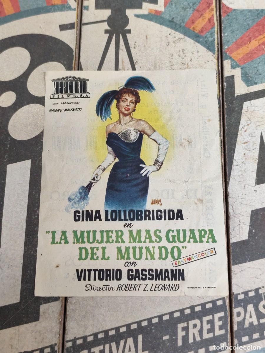 Cine: La mujer m&aacute;s guapa del mundo con publicidad Casino Borras Castellbell y Vilar