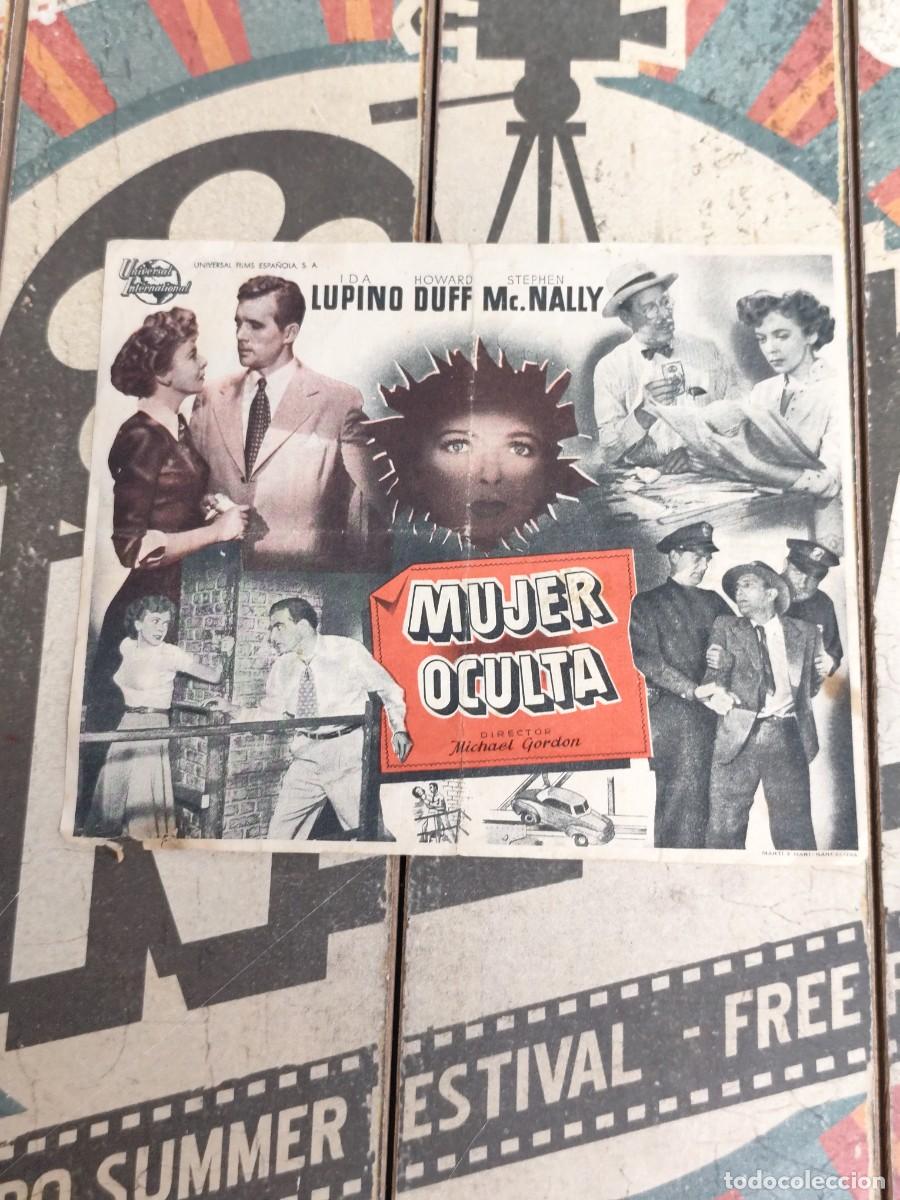 Cine: Mujer oculta con publicidad Casino La Bauma Castellbell y Vilar