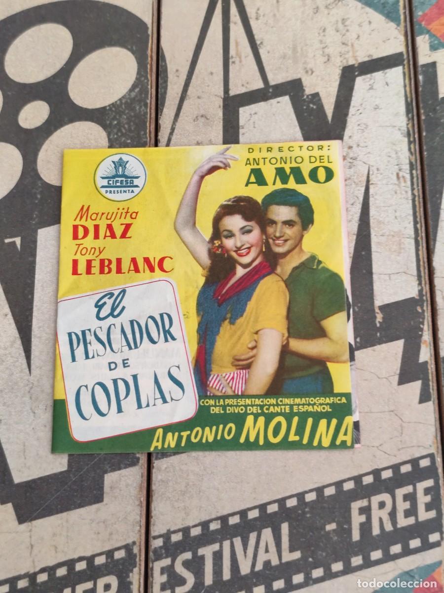 Cine: El pescador de coplas doble con publicidad Casino La Bauma Castellbell y Vilar