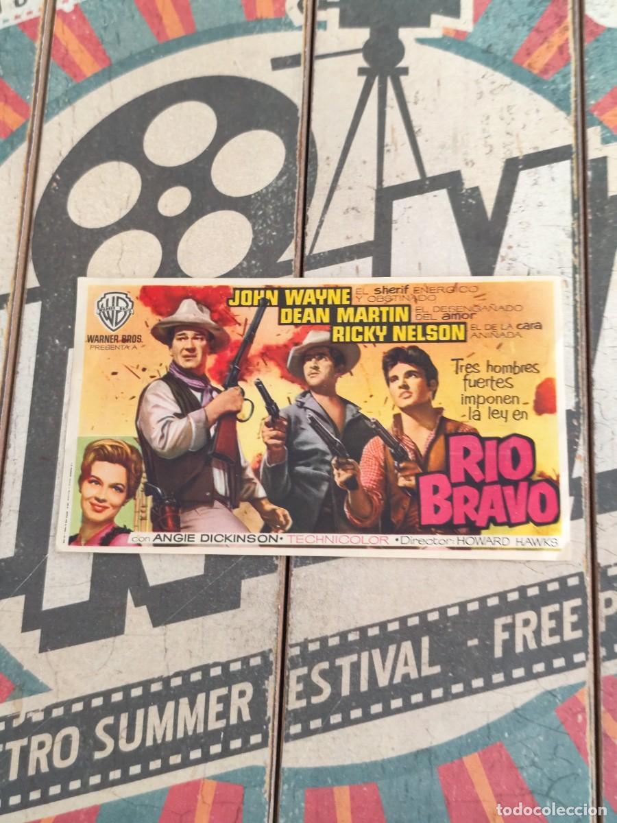 Cine: Rio Bravo con publicidad Casino La Bauma Castellbell y Vilar