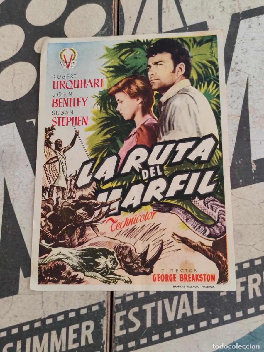 Cine: La ruta del Marfil con publicidad Casino La Bauma Castellbell y Vilar