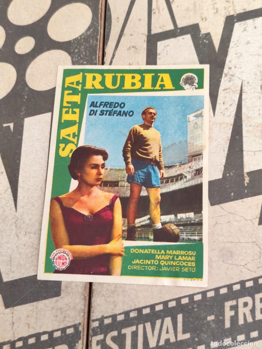 Cine: Saeta rubia con sello Casino La Bauma Castellbell y Vilar