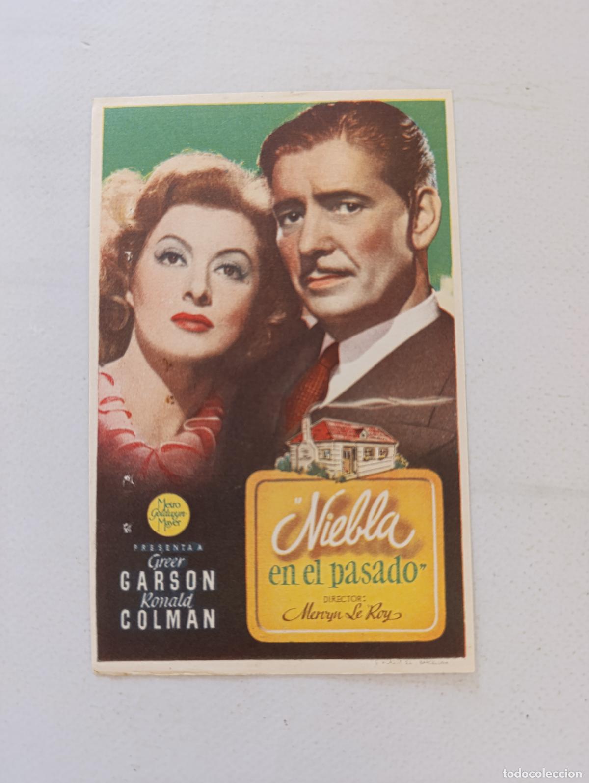 Cine: FOLLETO DE MANO - NIEBLA EN EL PASADO - GREER GARSON - SIN PUBLICIDAD (150H)