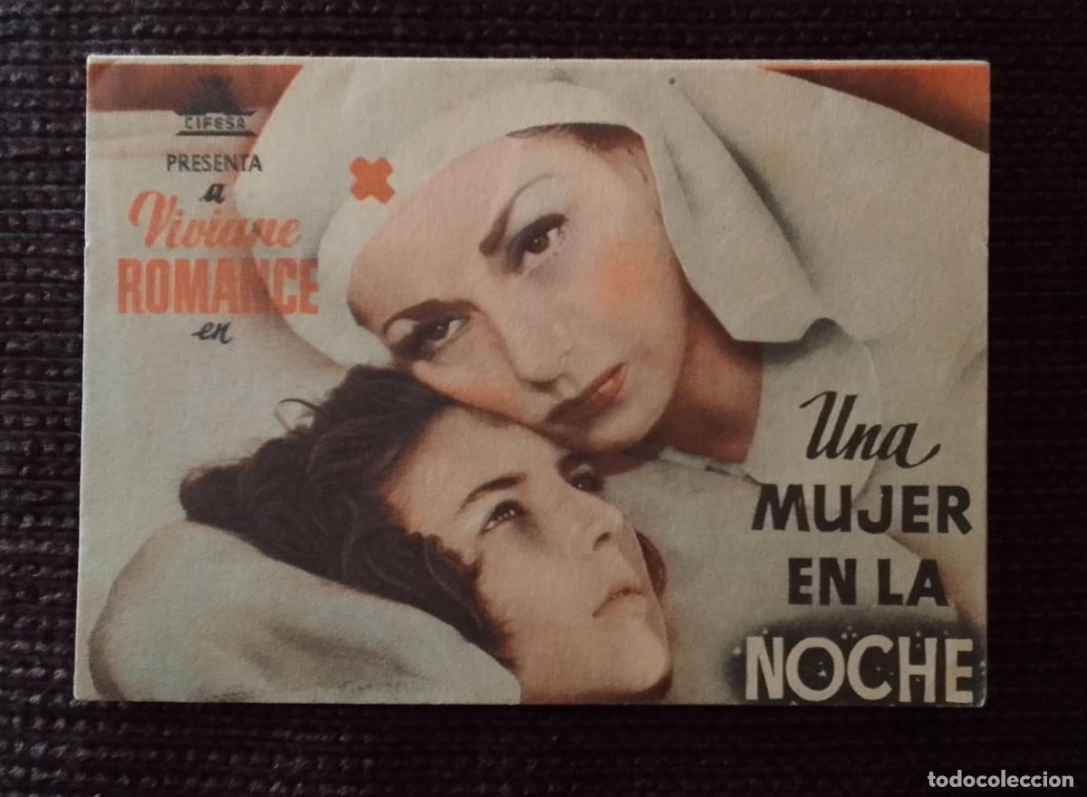 Cine: PROGRAMA DE CINE. UNA MUJER EN LA NOCHE. DOBLE. CINE BONATERRA. VILAJUIGA. DE MANO.