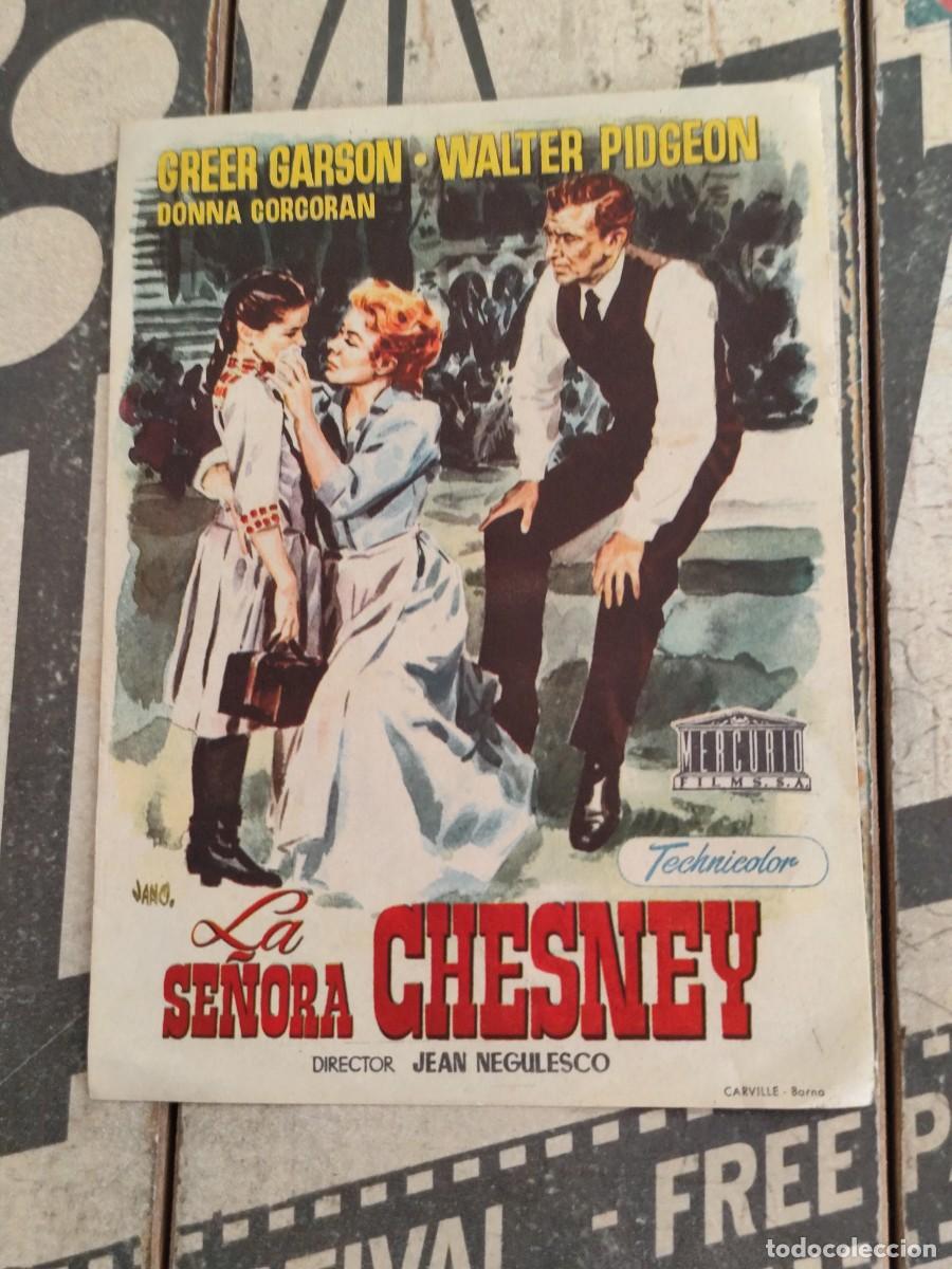 Cine: La se&ntilde;ora Chesney con publicidad Casino La Bauma Castellbell y Vilar