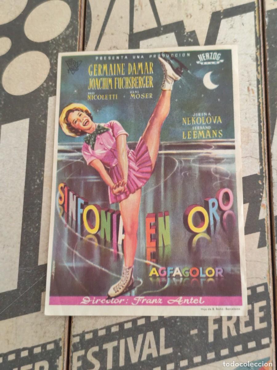 Cine: Sinfon&iacute;a en oro con publicidad Casino La Bauma Castellbell y Vilar