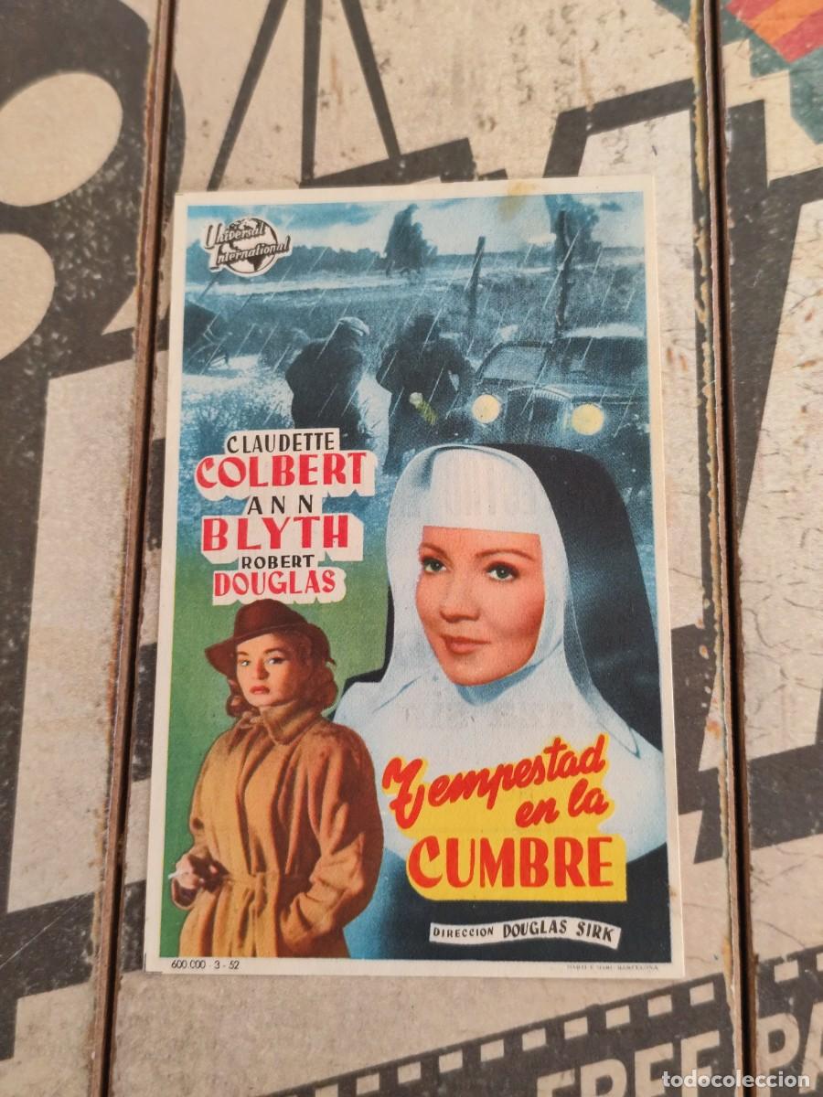 Cine: Tempestad en la cumbre con publicidad Casino La Bauma Castellbell y Vilar