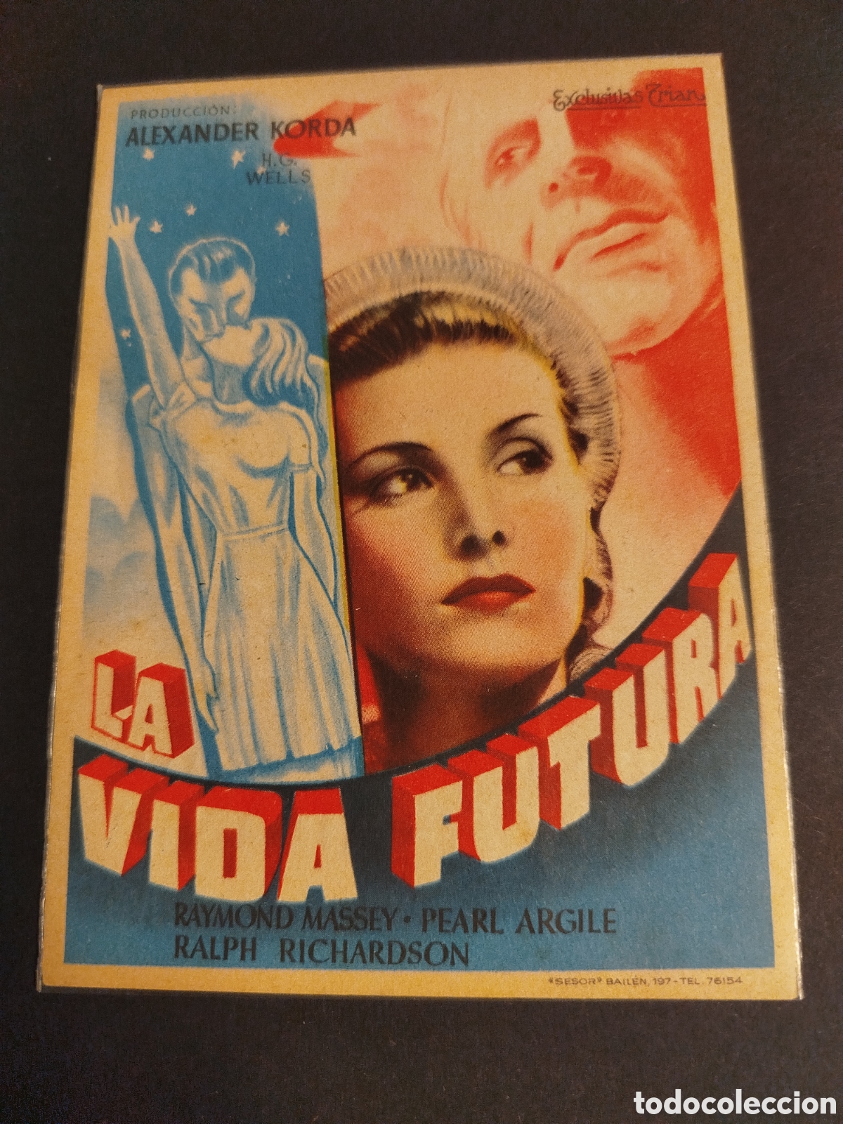 Cine: LA VIDA FUTURA C/PUBLICIDAD