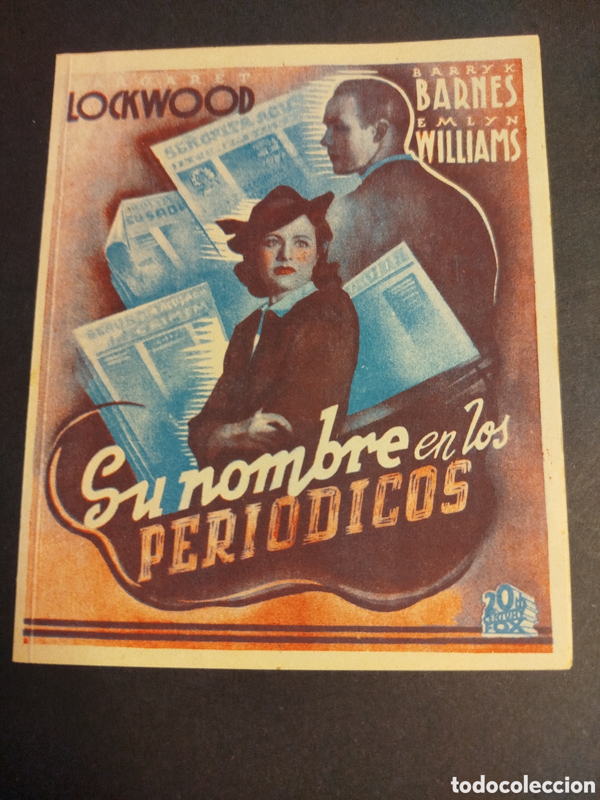 Cine: SU NOMBRE EN LOS PERI&Oacute;DICOS S/PUBLICIDAD