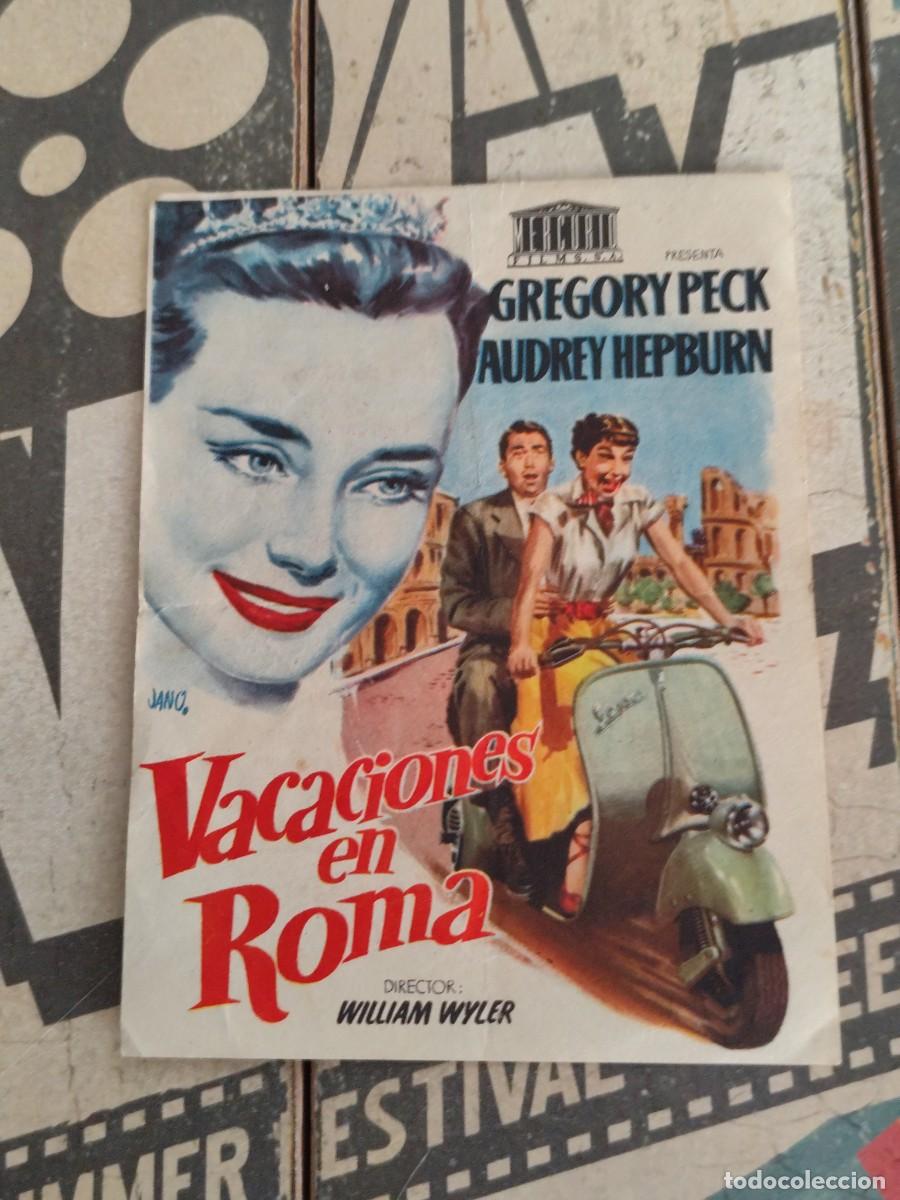 Cine: Vacaciones en Roma con publicidad Casino Borras Castellbell y Vilar