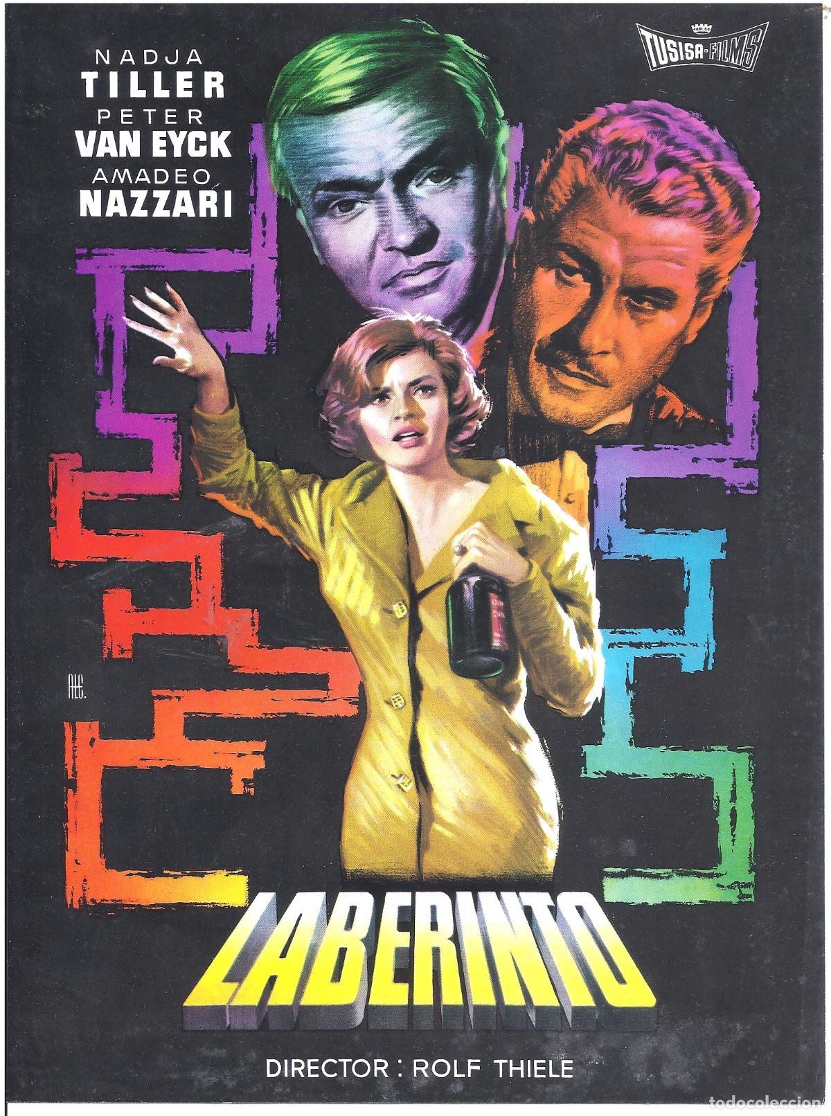 Cine: PTEB 109 LABERINTO PROGRAMA PASQUIN TUSISA NADJA TILLER PETER VAN EYCK