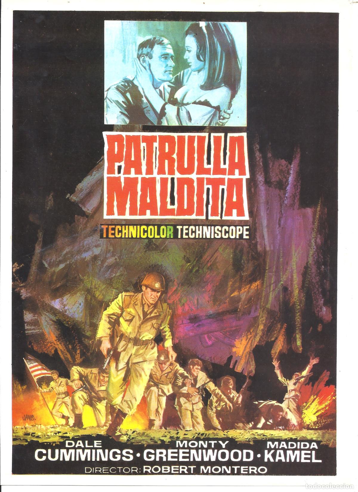 Cine: PTEB 109 PATRULLA MALDITA PROGRAMA PASQUIN DALE CUMMINGS JANO
