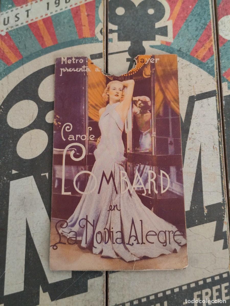 Cine: La novia alegre doble con publicidad Cine Colon Bonares