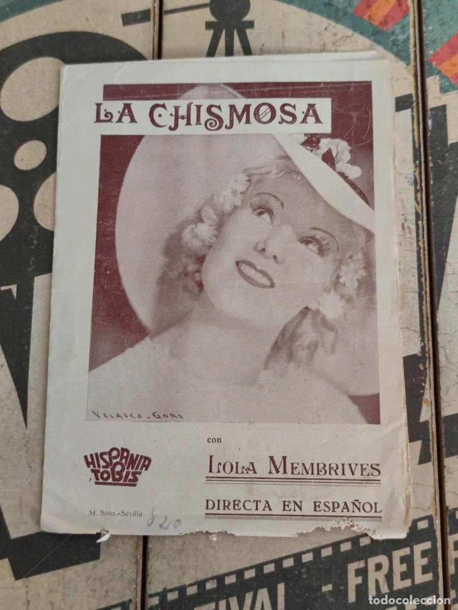 Cine: La chismosa doble con publicidad Teatro Villamarta Jerez