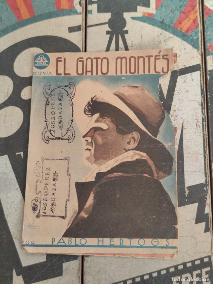 Cine: El gato montes doble con publicidad Teatro Circo Puente Genil