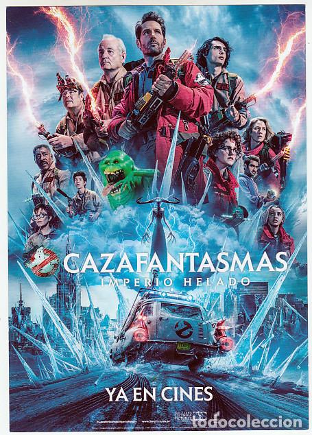 Cine: CAZAFANTASMAS IMPERIO HELADO (tarjeta grande)