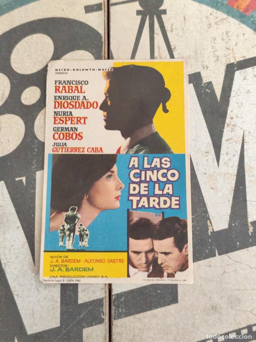 Cine: A las cinco de la tarde sin Publicidad