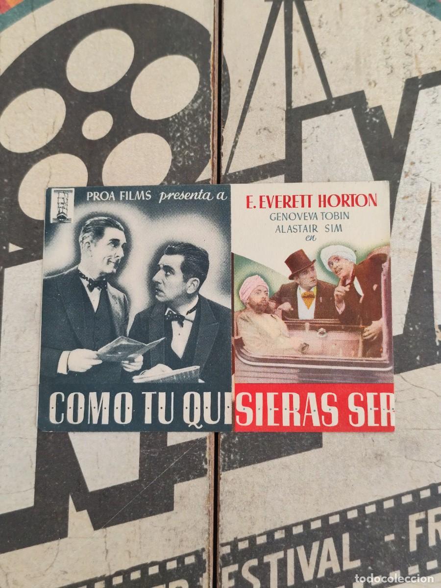 Cine: Como t&uacute; quisieras ser doble sin Publicidad
