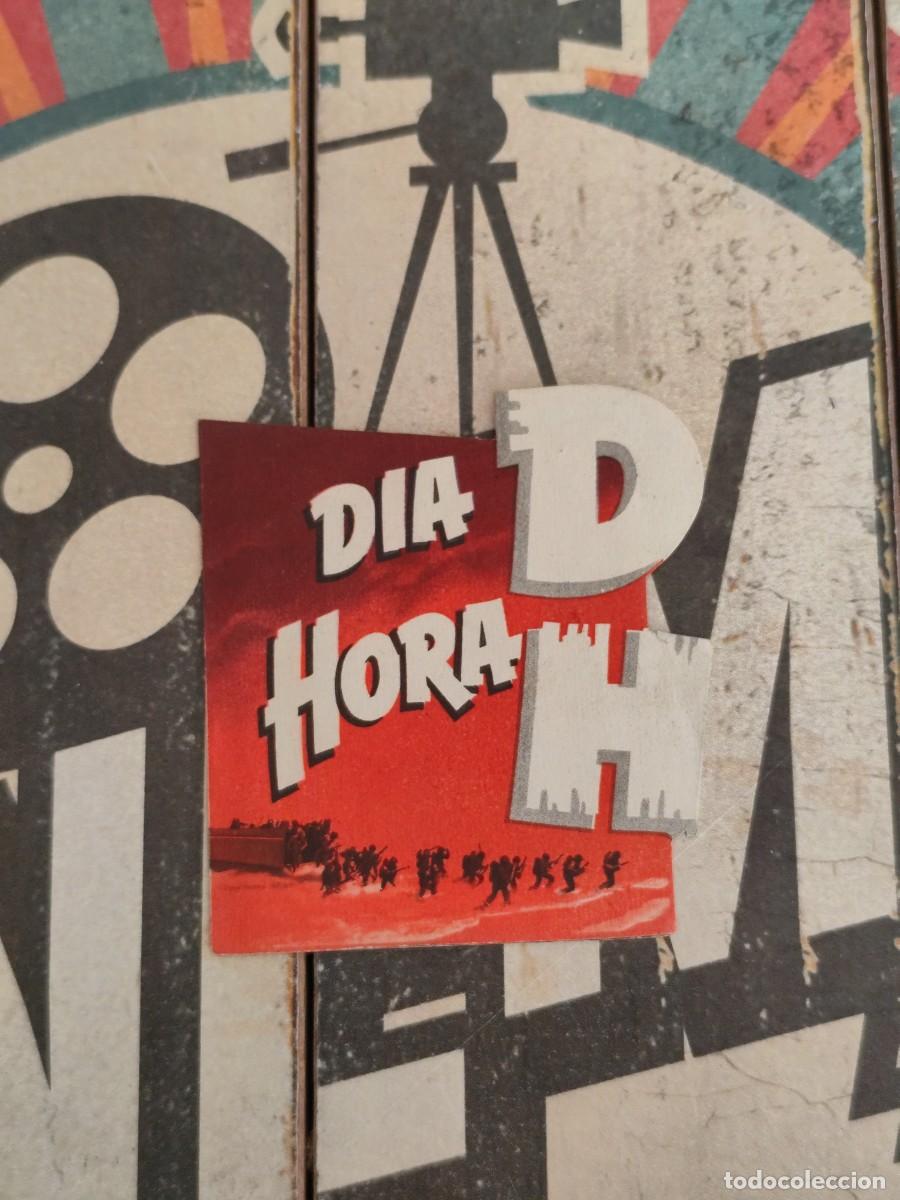 Cine: D&iacute;a D hora H doble troquelado sin Publicidad