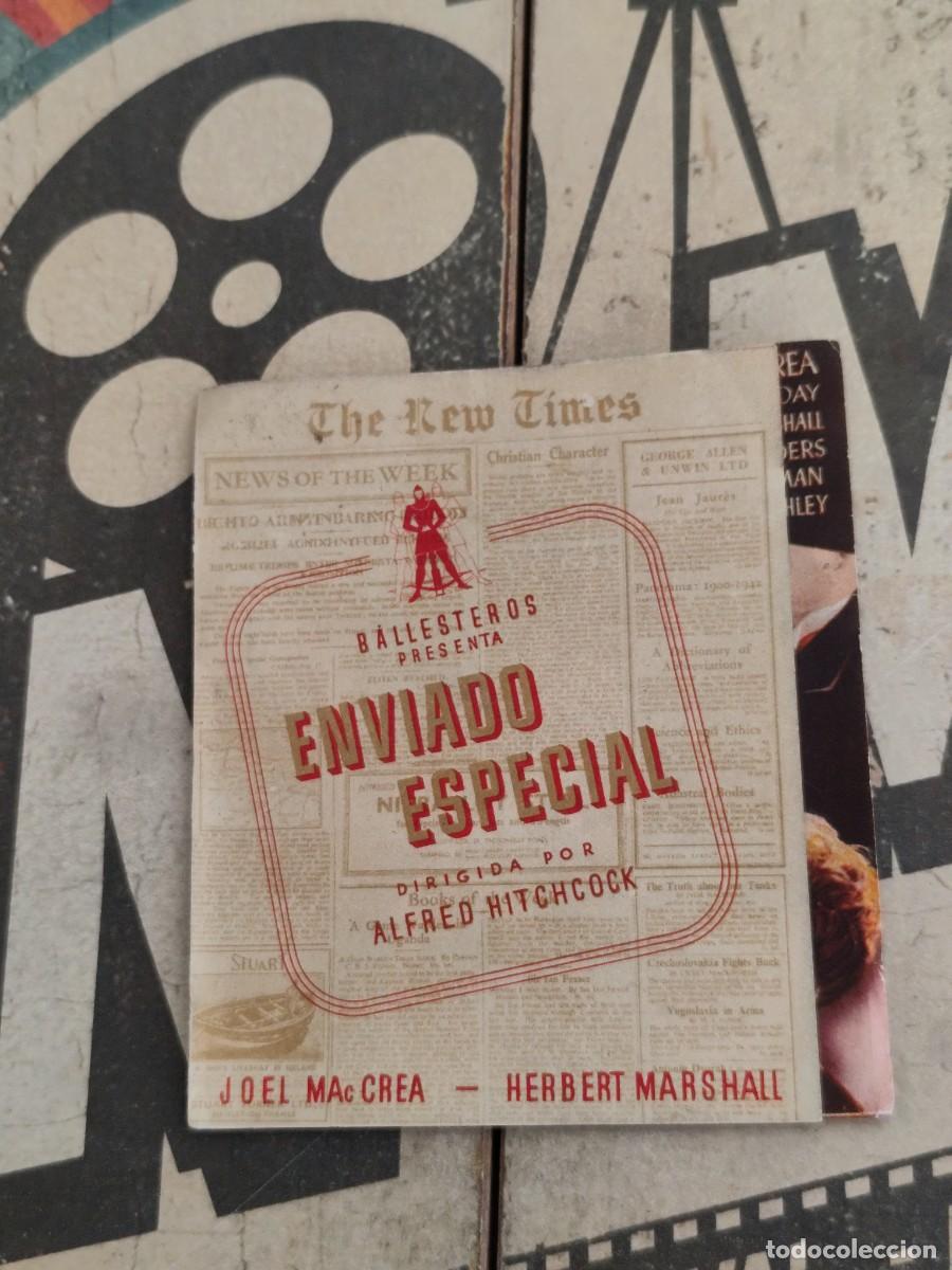 Cine: Enviado especial doble sin Publicidad