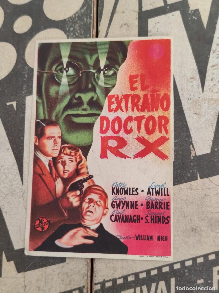 Cine: El extra&ntilde;o doctor RX sin Publicidad