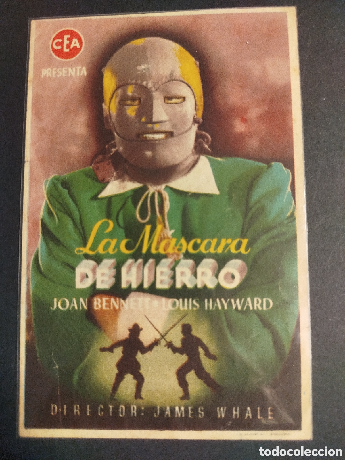 Cine: LA M&Aacute;SCARA DE HIERRO S/PUBLICIDAD
