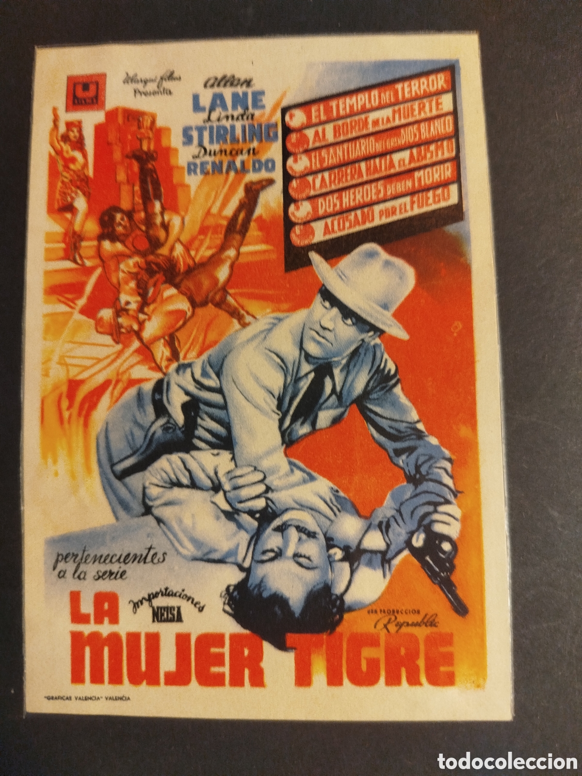 Cine: LA MUJER TIGRE S/PUBLICIDAD