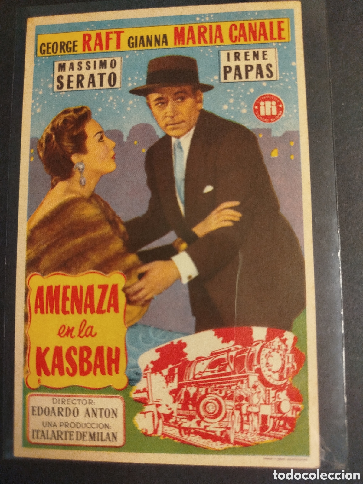 Cine: AMENAZA EN LA KASBAH S/PUBLICIDAD