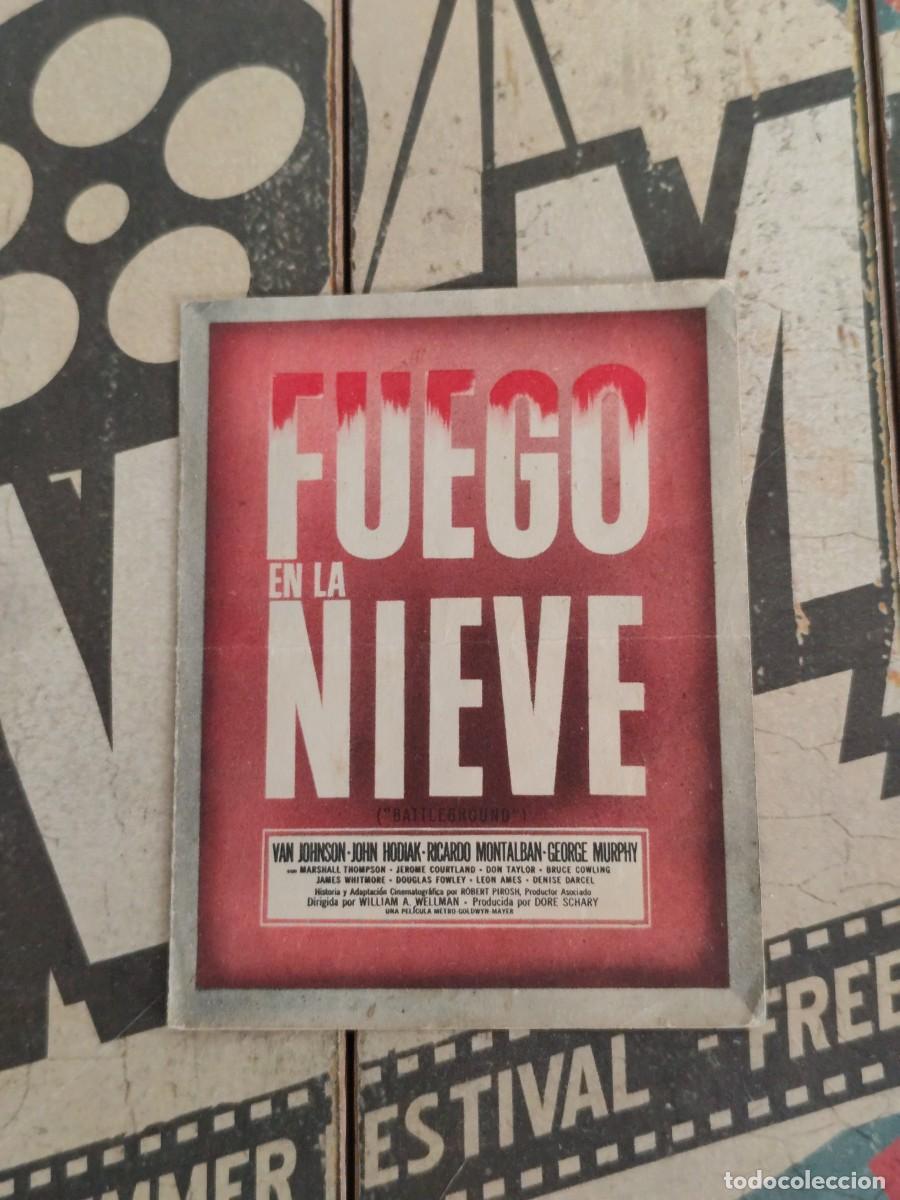 Cine: Fuego en la nieve doble sin Publicidad