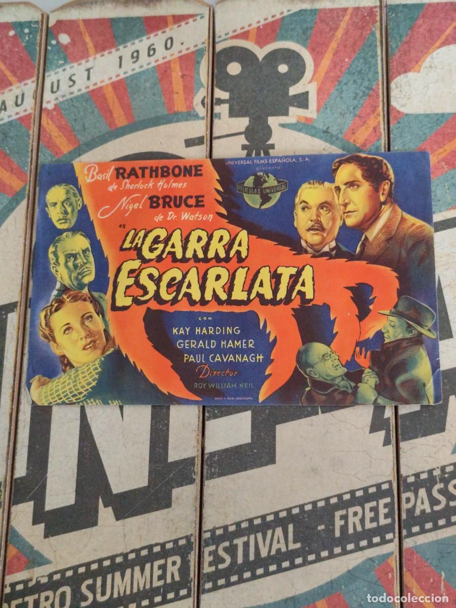 Cine: La garra escarlata sin Publicidad
