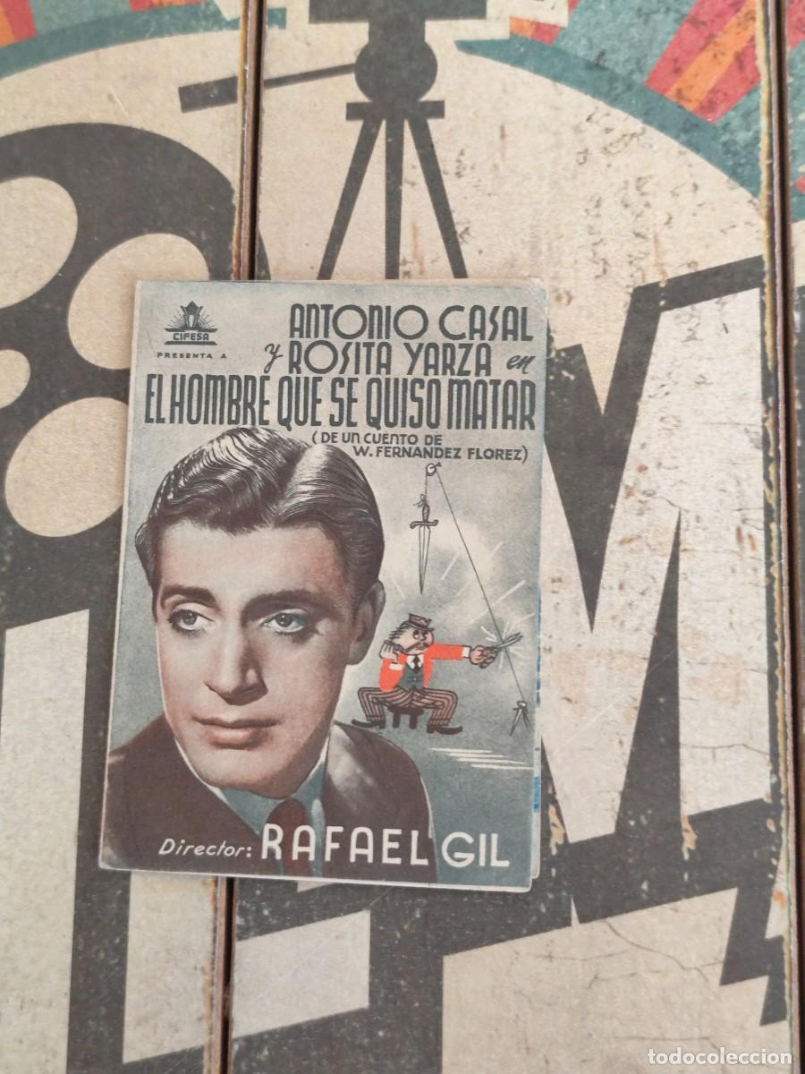 Cine: El hombre que se quiso matar doble sin Publicidad