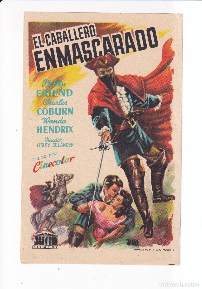 Cine: EL CABALLERO ENMASCARADO : FRILIP FRIEND