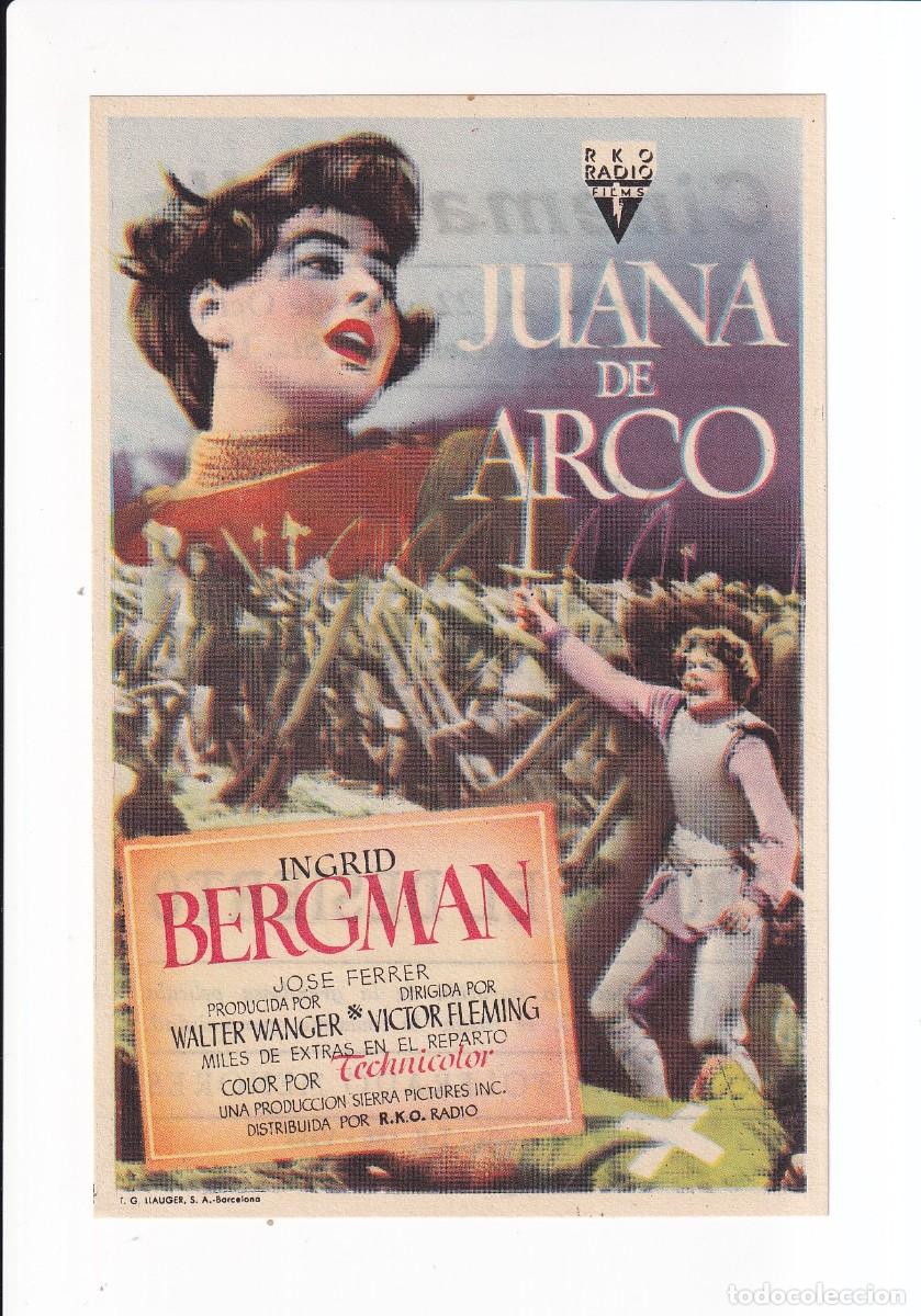 Cine: JUANA DE ARCO : INGRID BERGMAN