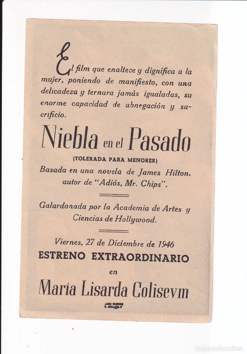 Cine: NIEBLA EN EL PASADO : GREER GARSON - Foto 2