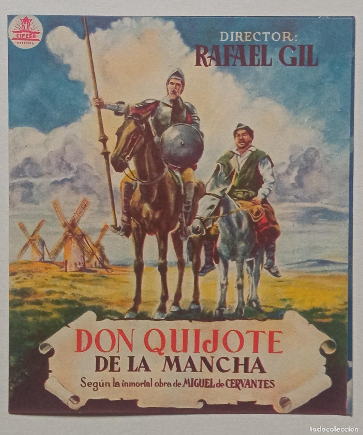 Cine: PROGRAMA DOBLE. DON QUIJOTE DE LA MANCHA