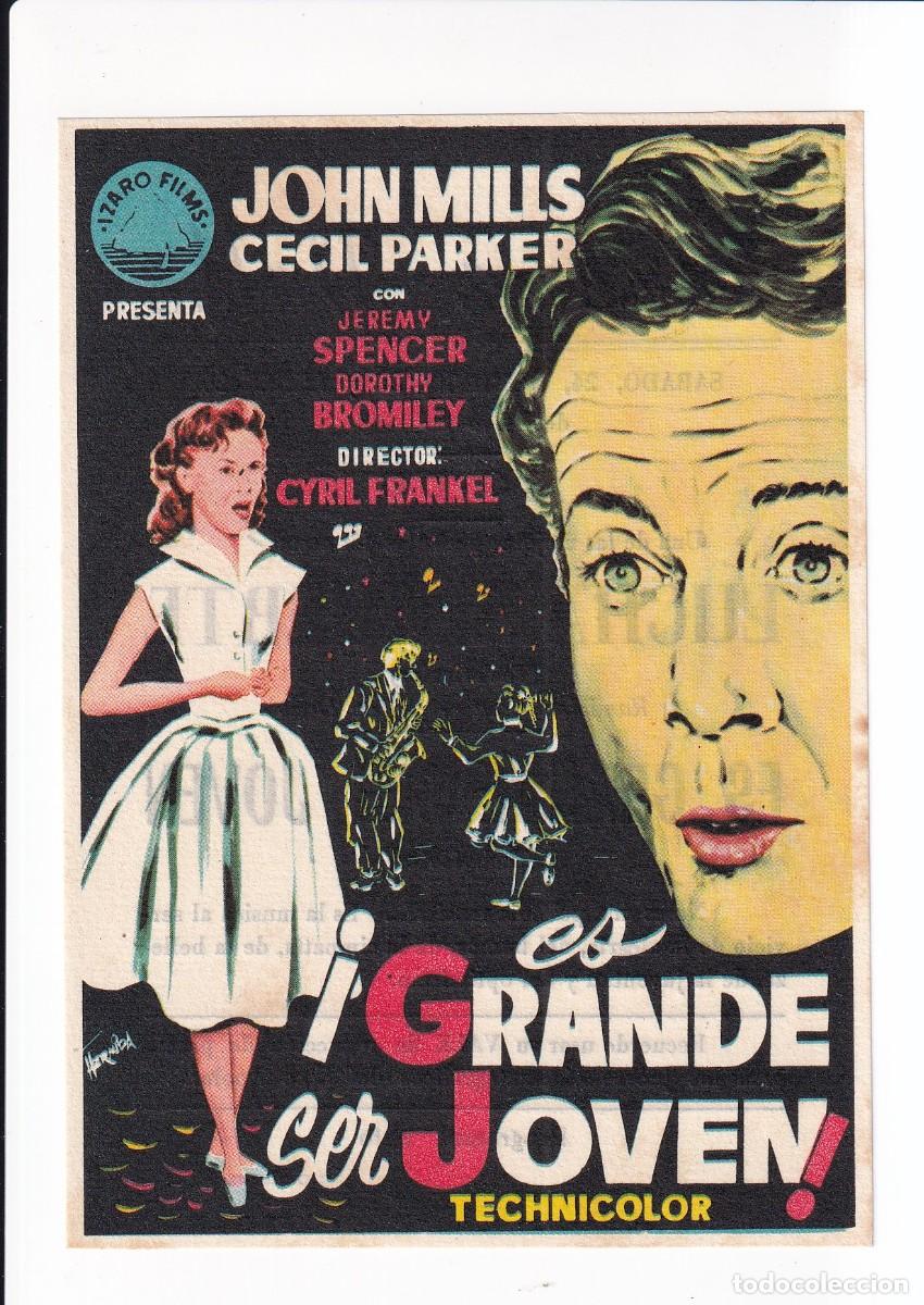 Cine: ES GRANDE SER JOVEN : JOHN MILLS