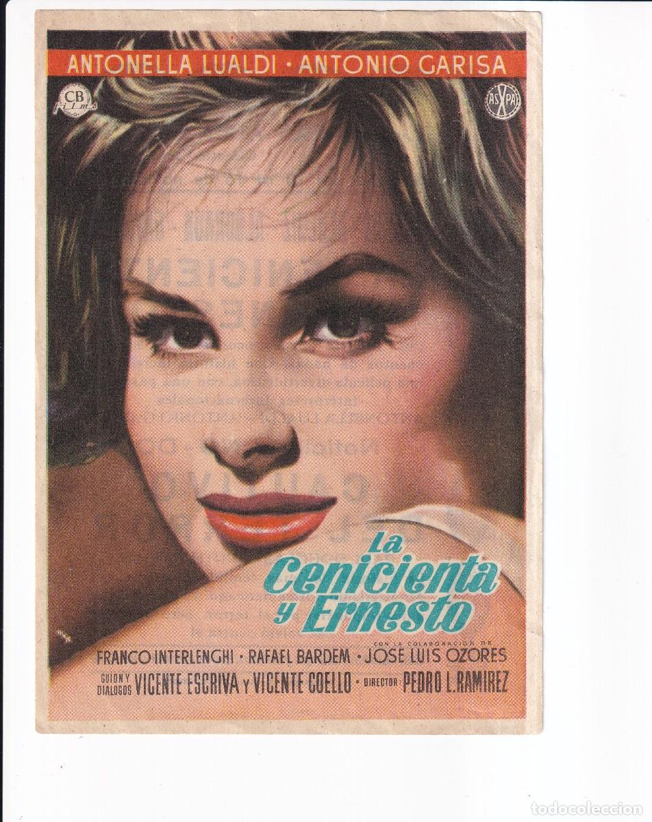 Cine: LA CENICIENTA Y ERNESTO : ANTONELLA LUALDI-ANTONIO GARISA