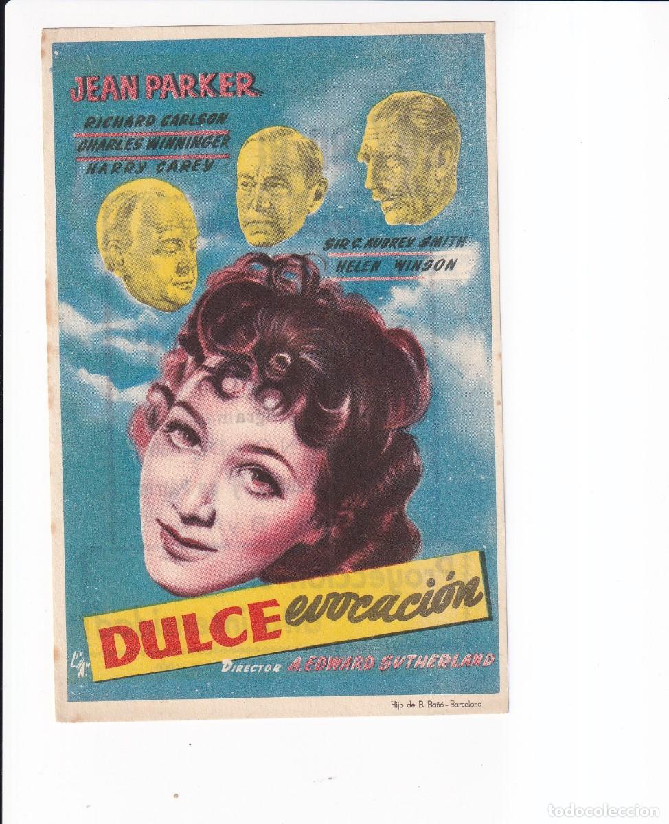 Cine: DULCE EVOCACION : JEAN PARKER - Foto 1