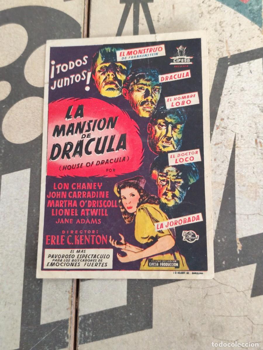 Cine: La mansi&oacute;n de Dr&aacute;cula sin Publicidad